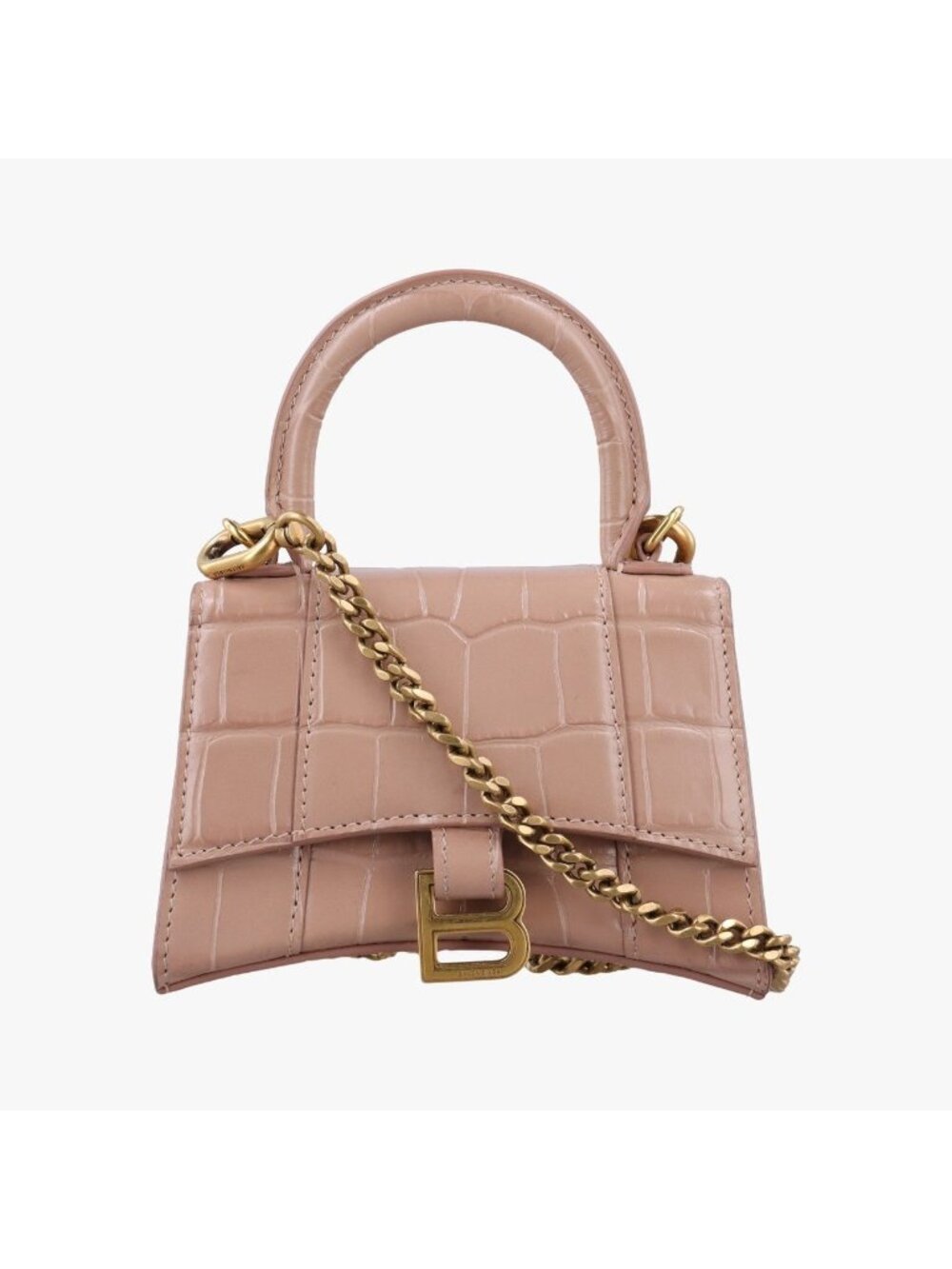 Balenciaga Hourglass Mini Beige